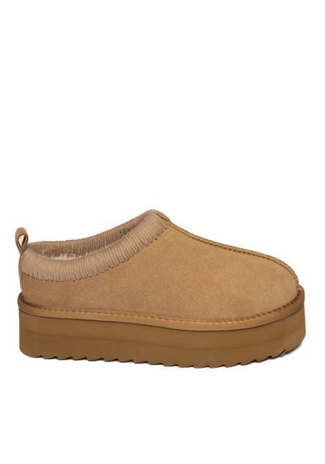 Tan platform slipon COLORS OF CALIFORNIA | YMPLA13EGGYPLATFORM-TAN